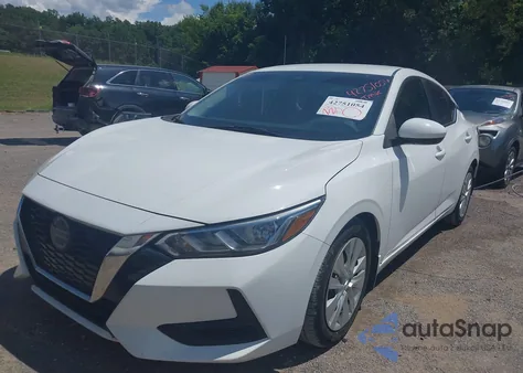 2020 Nissan Sentra S Xtronic Cvt из США, поврежденный, VIN 3N1AB8BV9LY217257